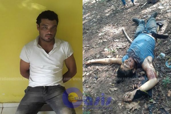Policía captura a sospechoso de matar a su hermano en zona de Yby Yau