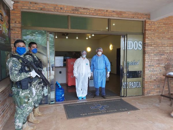 Paraguayos que cruzaron desde Foz de Iguazú ya están en albergue