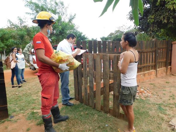 Entregan kits de alimentos a familias carenciadas en Coronel Oviedo