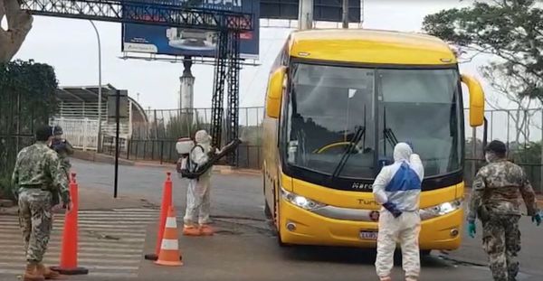 Paraguayos fueron aislados en CDE tras llegar de Foz