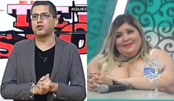 El saludo especial que recibió Pamela Ovelar por parte de Teleshow