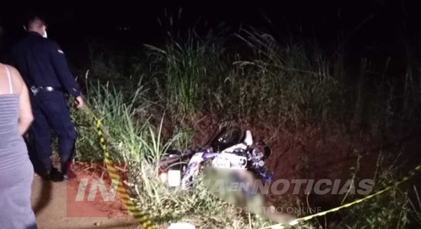 ACCIDENTE FATAL EN SAN JUAN DEL PARANÁ..