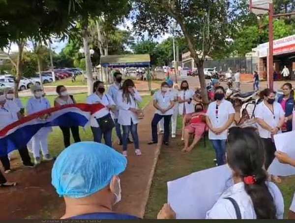 Enfermeros exigen equipos de protección en Ciudad del Este - ADN Paraguayo