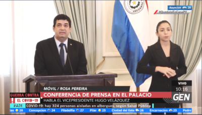 HOY / Conferencia de Prensa en el Palacio