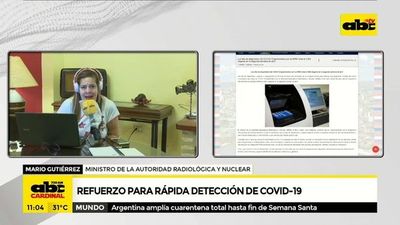 Refuerzo para rápida detección de COVID19 - ABC Noticias - ABC Color