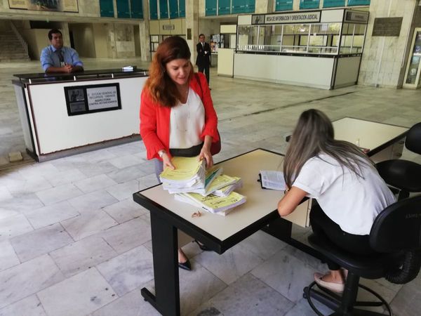 Jueces retiran expedientes para trabajar en sus casas