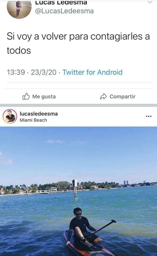 Fiscal imputa a joven que amenazó en redes sociales con “contagiar a todos”