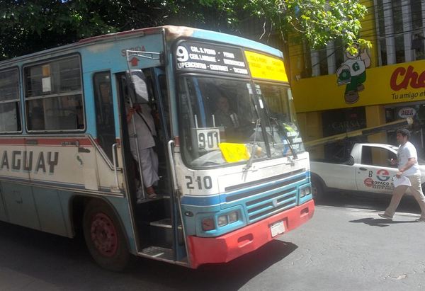 Coronavirus: Asunción establece nuevos horarios de buses y uso obligatorio de tapabocas en pasajeros