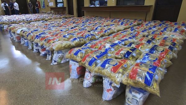 ADUANA PREPARÓ 700 KITS DE DE ALIMENTOS PARA ENTREGAR A FAMILIAS DE ENCARNACIÓN