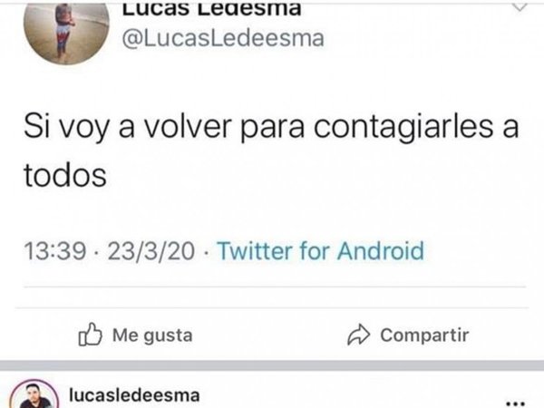 Imputan a joven por amenazar en redes con contagiar enfermedad