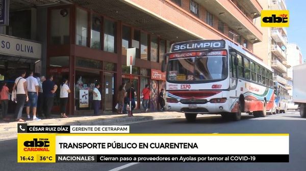 Viceministro de Transporte: “me sobrepasó la cantidad de gente en las calles” - Nacionales - ABC Color