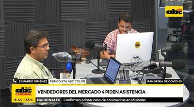 Vendedores del Mercado 4 piden asistencia - ABC Noticias - ABC Color