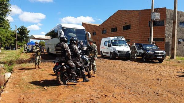 Cuarentena: trasladan a un grupo de compatriotas a otro lugar para descomprimir hacinamiento - ABC en el Este - ABC Color