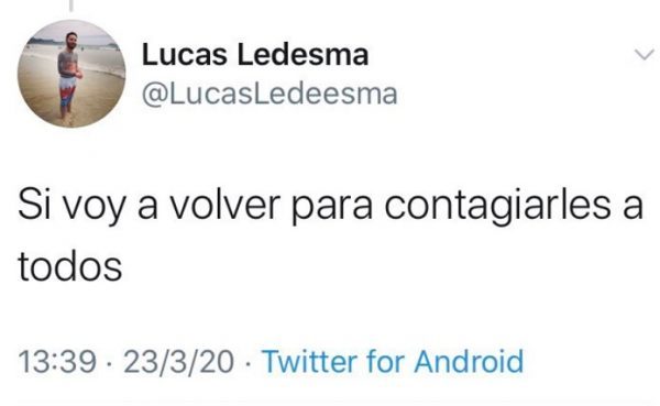 Imputan a joven que amenazó con contagiar "a todos"