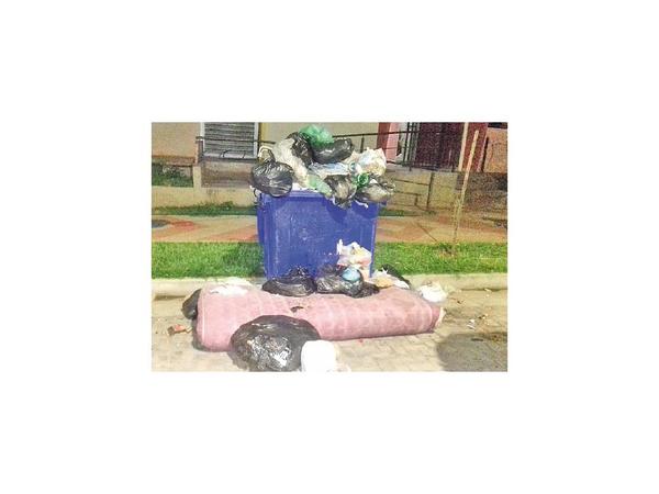 Dos semanas sin retirar basura