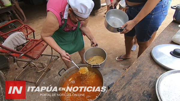 400 PORCIONES DE ALMUERZO GARANTIZADAS POR CINCO DÍAS EN ARROYO PORÃ.