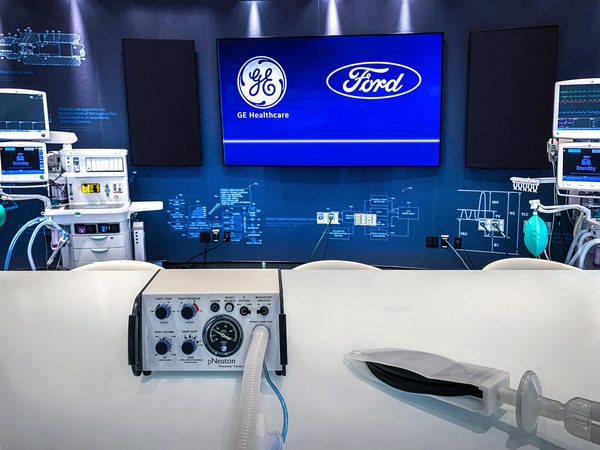 Ford producirá 50.000 respiradores en próximos 100 días para frenar COVID-19