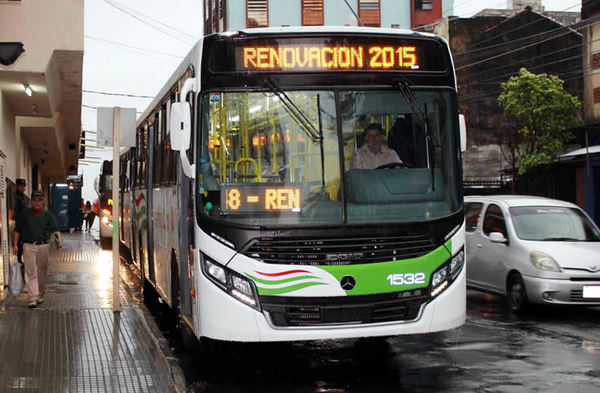 Municipalidad de Asunción establece horario de circulación de buses