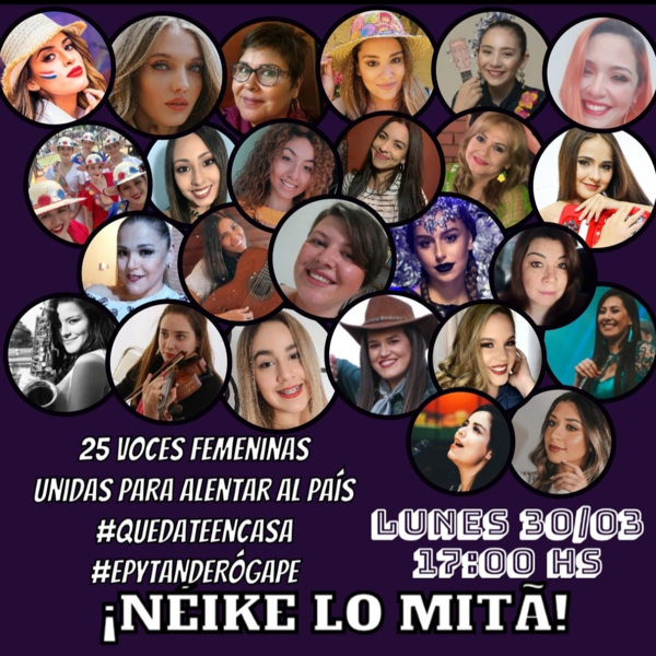 Mujeres expresan apoyo al Paraguay a través de la canción Neike lo mita - .::RADIO NACIONAL::.