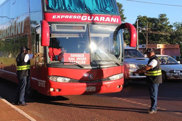 Dinatran suspende viajes de corta, media y larga distancia