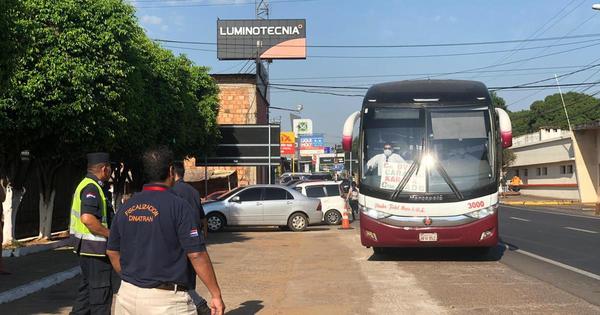 Dinatran suspende servicio de buses en Semana Santa