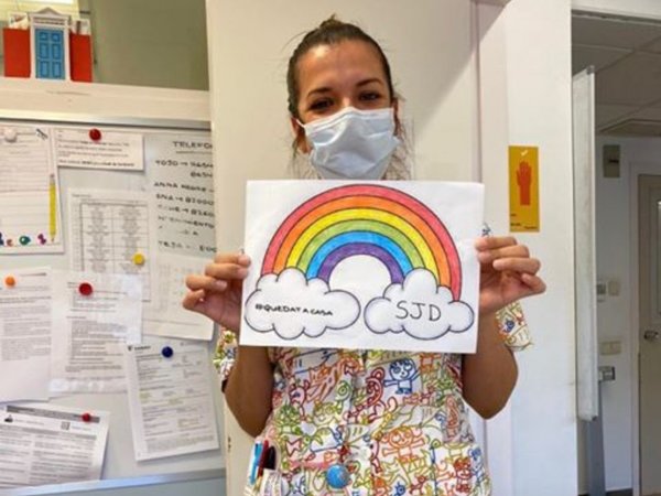 Paraguaya en España lucha contra el coronavirus en un hospital de niños