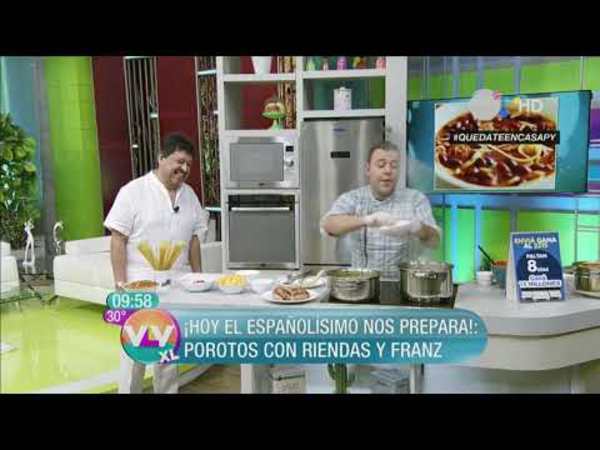 Porotos con riendas y chorizos | Recetas de Vive la Vida XL