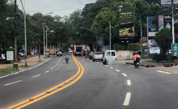 HOY / Revitalizan señales de tránsito en las avenidas de Asunción