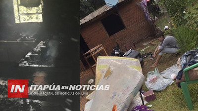 INCENDIO DEJA SIN NADA A MADRE SOLTERA Y SUS 5 HIJOS EN MARÍA AUXILIADORA