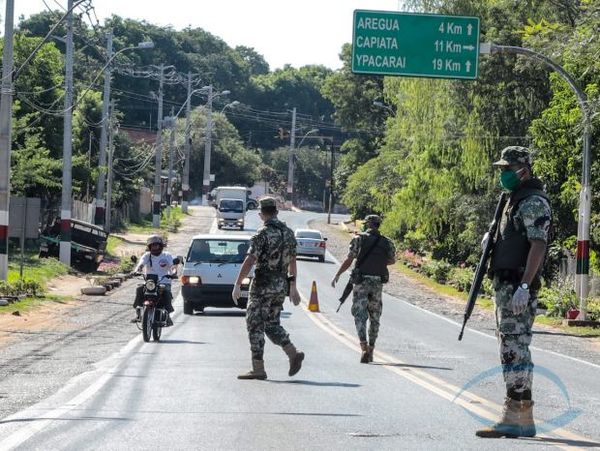 Restringen circulación desde Central hacia otros departamentos para mitigar expansión del coronavirus