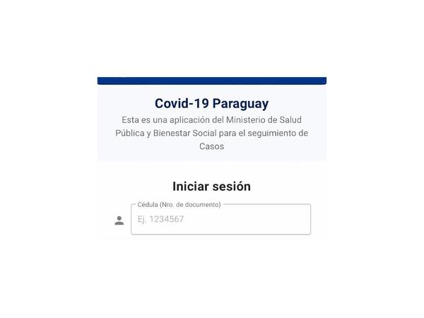 App para monitoreo de confirmados