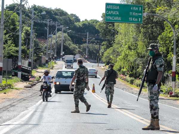 DESDE HOY, RESTRINGEN CIRCULACIÓN DESDE CENTRAL HACIA OTROS DEPARTAMENTOS