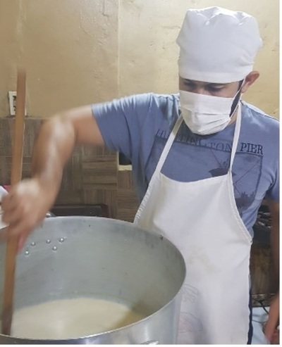 Reclusos del penal de CDE elaboran yogurts de soja