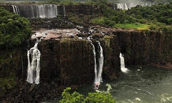 Las Cataratas del Iguazú sufren una histórica sequía