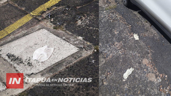 SI USÁS MASCARILLA Y GUANTES, HACÉLO BIEN DE PRINCIPIO A FIN.