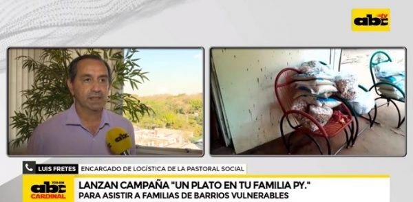 Lanzan campaña "Un plato en tu familia Paraguay"