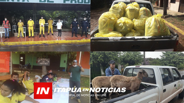 MARATON SOLIDARIA Y CONTROL SANITARIO EN GENERAL DELGADO.