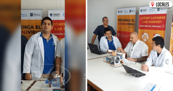 Joven Itapuense forma parte del equipo creador del AMBU automatizado