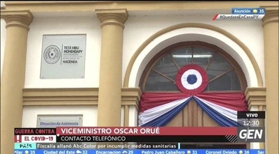 HOY / Óscar Orué, Viceministro de Tributación, señaló que la idea es que después del 12 se puedan hacer los pagos