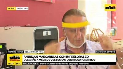 Covid-19: Fabrican mascarillas con impresora 3D - ABC Noticias - ABC Color