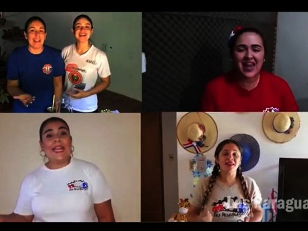 Artistas cantan  Néike lo mitã para animar la cuarentena