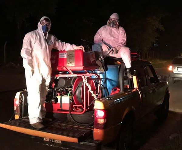 Desinfección en Lambaré se detuvo por falta de permiso