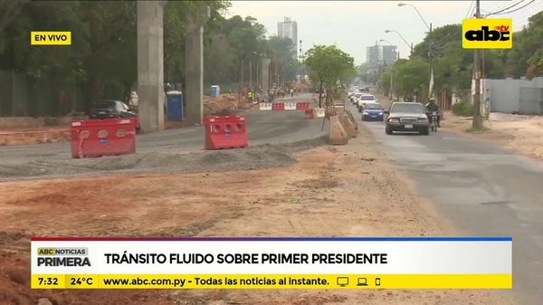 Tránsito fluido sobre avenida Primer Presidente - ABC Noticias - ABC Color