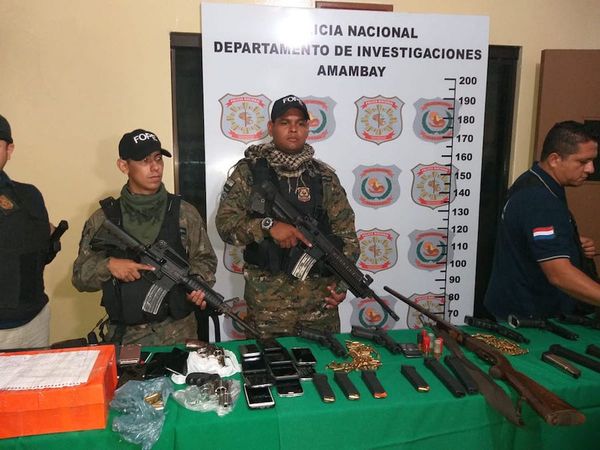 Confirman prisión de condenado por tráfico de armas