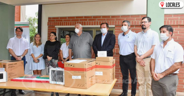 Empresa Trociuk entregó importante donación al Consejo Regional de Salud