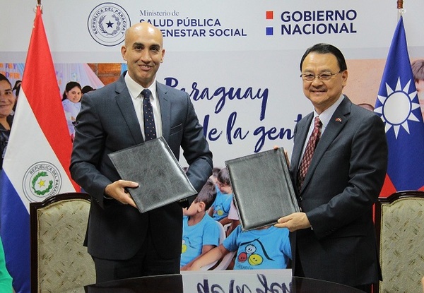 Taiwán donó USD 3.2 millones a Paraguay para fortalecer su servicio de salud