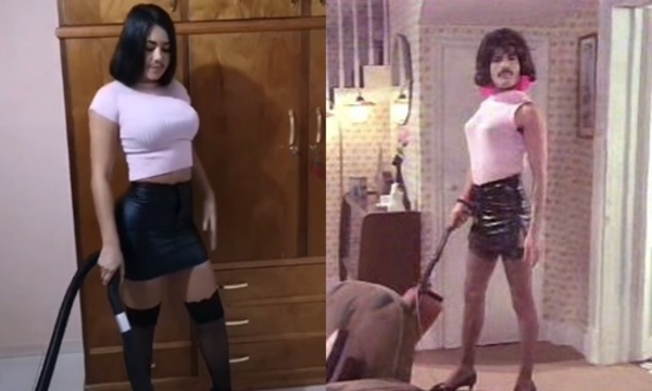Laurys Diva imitó en un video a Freddie Mercury