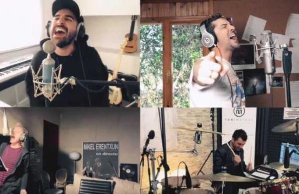Artistas graban nueva versión de 'Resistiré', convirtiéndolo en el himno de la cuarentena - SNT