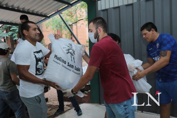 Libertad dona víveres para asistir a los más necesitados