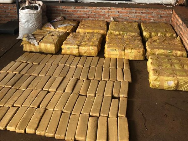 Senad incauta 418 kilos de marihuana en María Auxiliadora